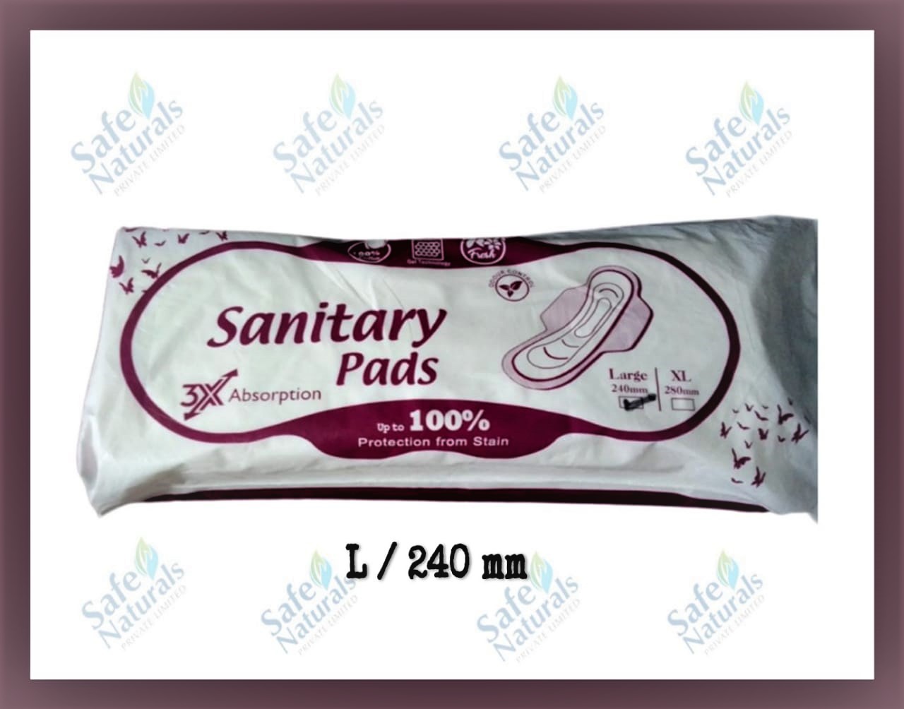 Sanitary Napkin Large 240 Mm(6nos)