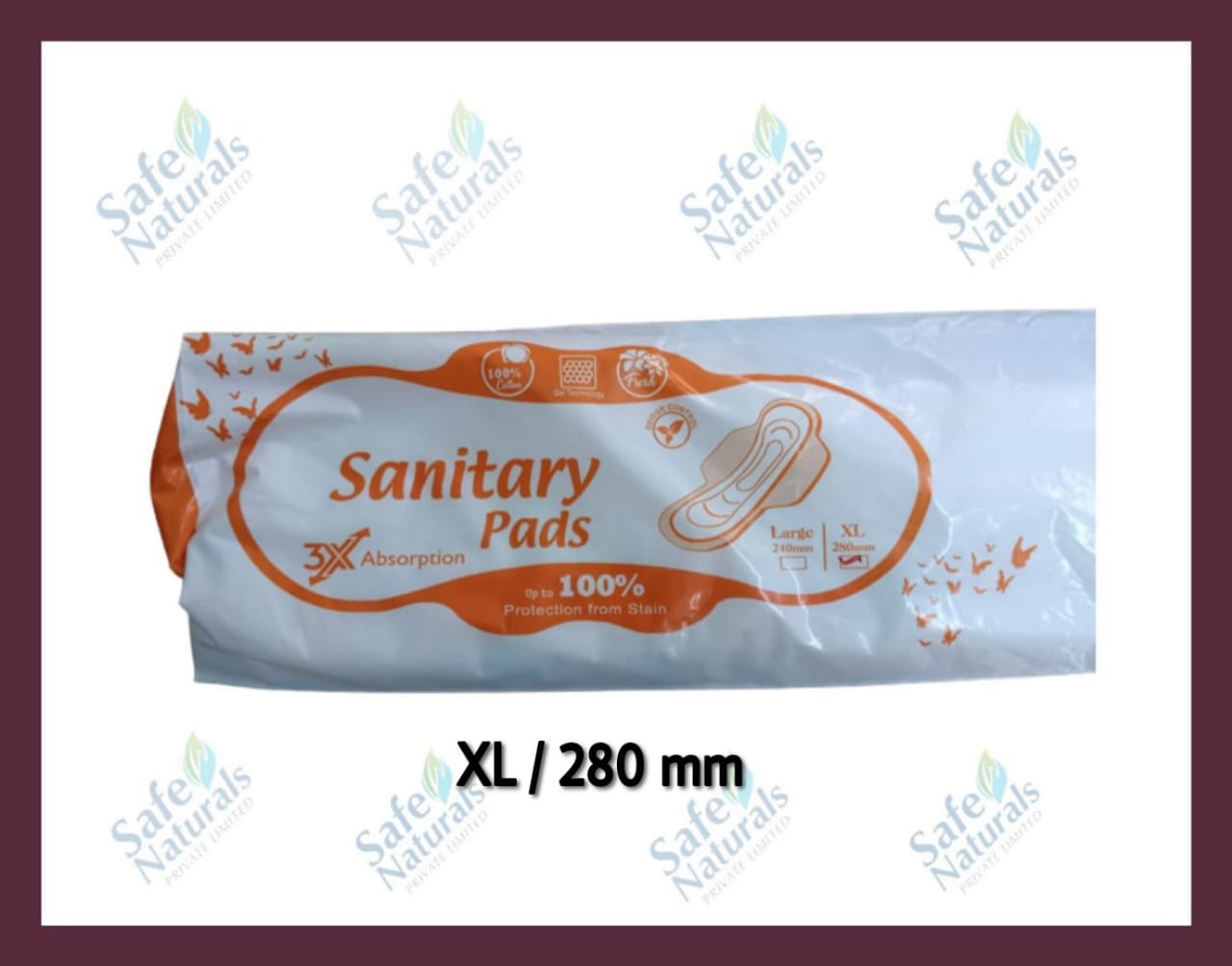 Sanitary Napkin Xl 280 Mm(6nos)