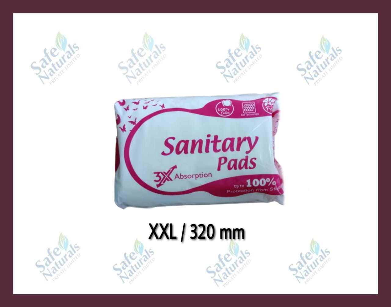 Sanitary Napkin Xxl 320 Mm(6nos)